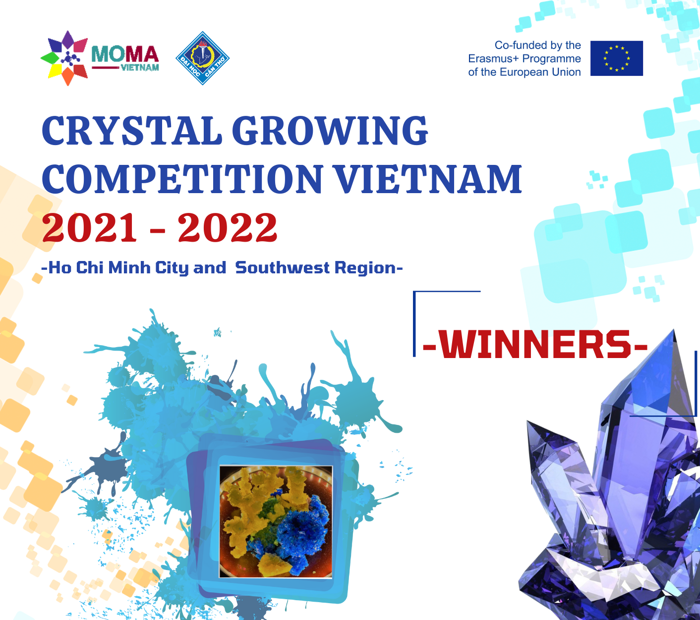 Result Announcement of Crystal Growing Competition Vietnam 2021-2022 – Ho Chi Minh City and Southwest Region