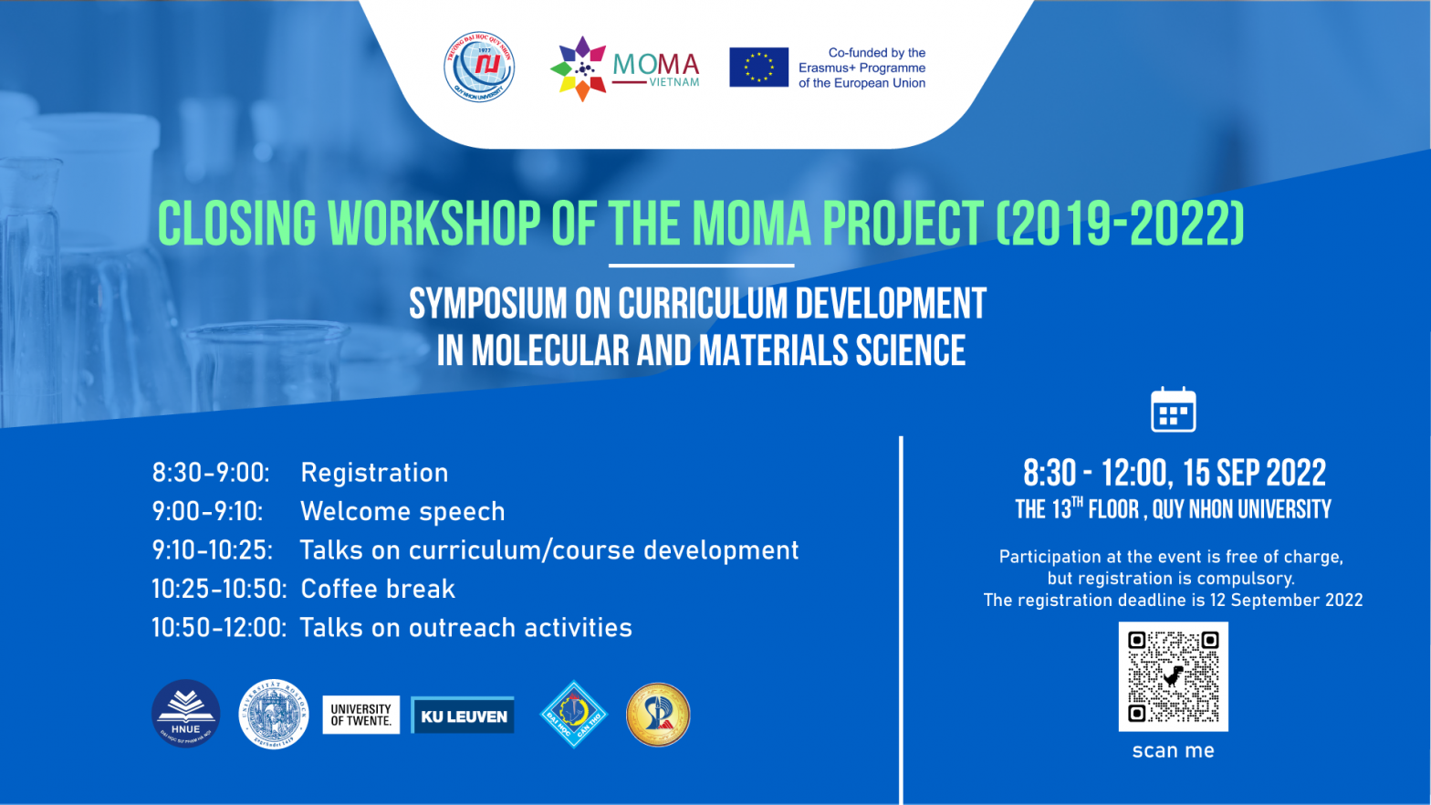 A symposium on curriculum development in molecular and materials science – Closing workshop of the MOMA project